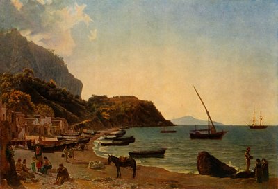 "The Great Bay of Sorrento", 1827-1828, 1965. av Sil