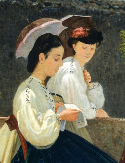 Allmosor av Silvestro Lega