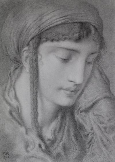 En hebreisk tjej av Simeon Solomon