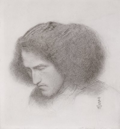 Självporträtt av Simeon Solomon