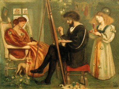 Målarens glädje av Simeon Solomon