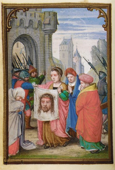 Folio från en miniatyrbok med timmar, användning av Rom, Brygge, 1530-35 av Simon Bening