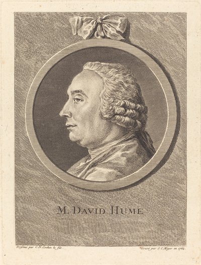 M. David Hume av Simon Charles Miger after Charles Nicolas Cochin II
