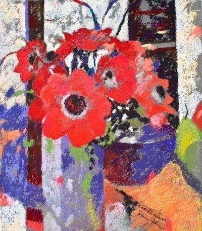 Candlemass, 2010 (pastell på papper) av Simon Fletcher