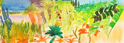 Tropical, 2016 (vattenbaserad media) av Simon Fletcher