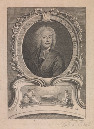 Isaac Watts av Simon Francois Ravenet