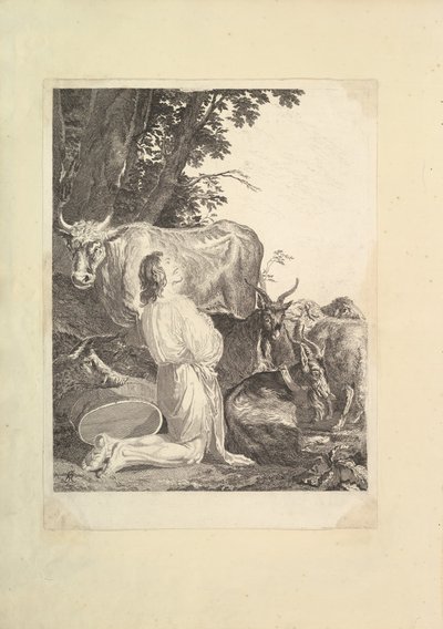 The Prodigal Son Houghton Gallery, 1781. av Simon Francois Ravenet