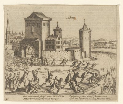 Bestraffningen av Zichem, 1578 av Simon Frisius