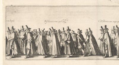 Begravningsprocessionen (bild 3), 1615 av Simon Frisius