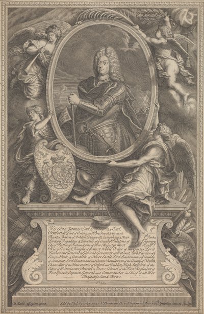 Sir James Butler, 2:e hertigen av Ormonde av Simon Gribelin