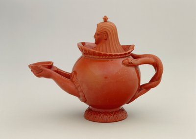 Tekanna med egyptiskt tema, efter 1793 (keramik) av Simon Henrich Steitz