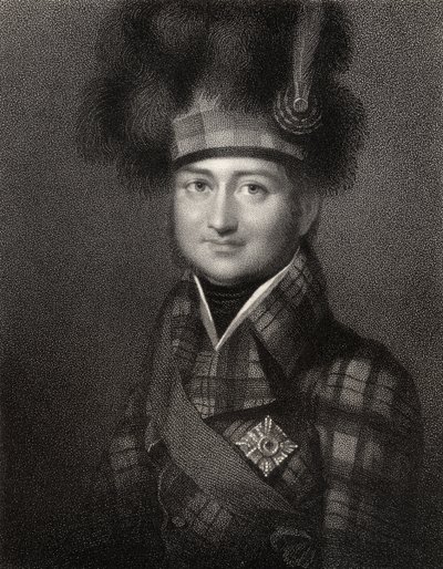 James Duff, 4th Earl of Fife, graverad av W. Holl, från 