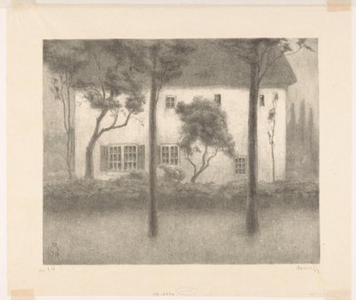 Hus av Simon Moulijn (signed by artist)