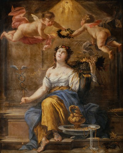 An Allegory of Public Felicity (olja på duk) av Simon Vouet