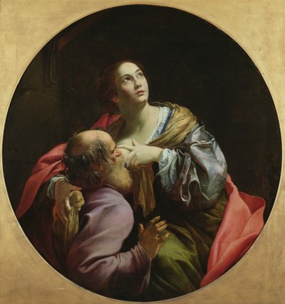 Romersk välgörenhet av Simon Vouet