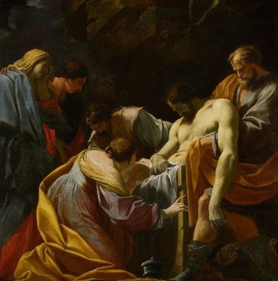 Gravläggningen av Simon Vouet
