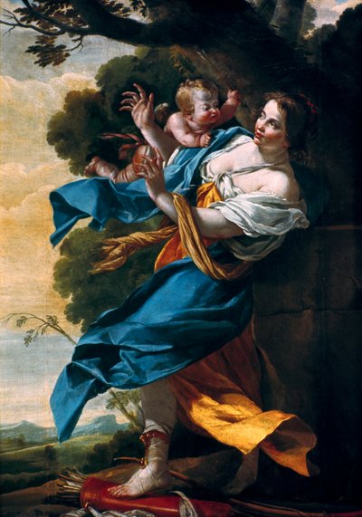 Kärleken som hämnas, 1600-talet. av Simon Vouet
