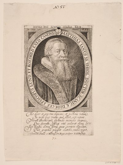 Biskop Mads Jensen av Simon de Pas