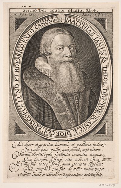 Biskop Mads Jensen av Simon de Pas