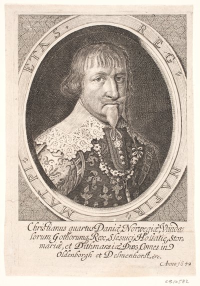 Kristian IV av Simon de Pas