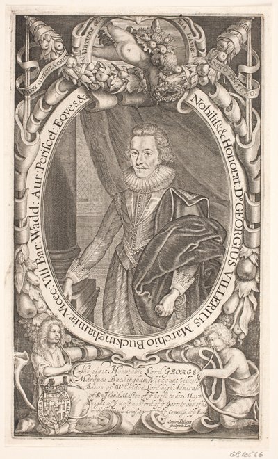 George Villiers av Buckingham av Simon de Pas