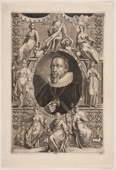 kansler Christian Friis av Simon de Pas