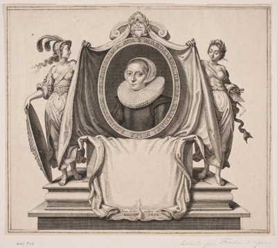 Madeleine van de Passe av Simon de Pas