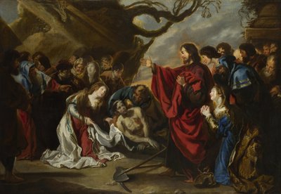 Lazarus uppståndelse av Simon de Vos