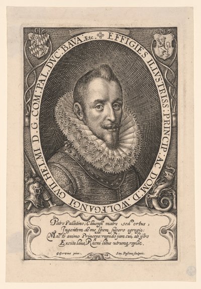 Wolfgang Wilhelm, greve av Pfalz av Simon van de Passe