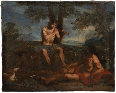 Merkurius och Argus av Simone Cantarini