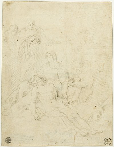 Pieta av Simone Cantarini