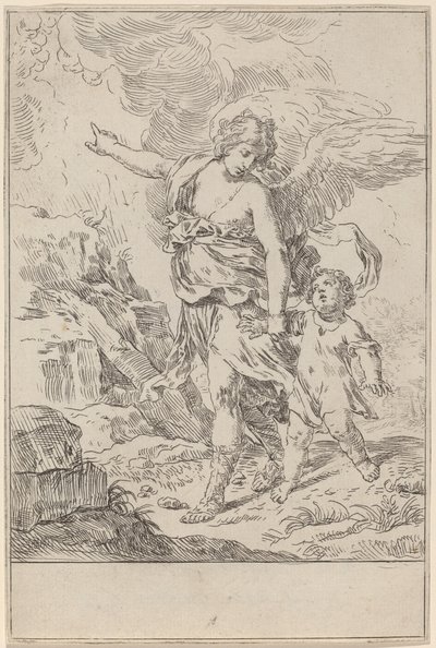 Skyddsängeln av Simone Cantarini