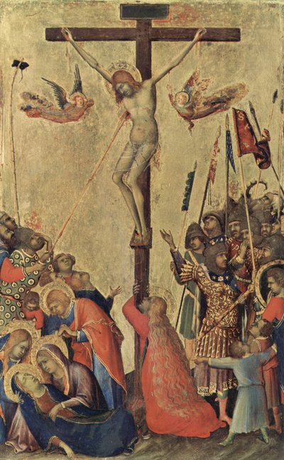 Orsini Polyptyk: Korsfästelse av Simone Martini