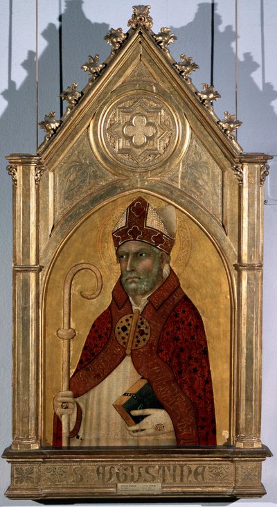 Saint Augustine, 1320-talet. av Simone Martini