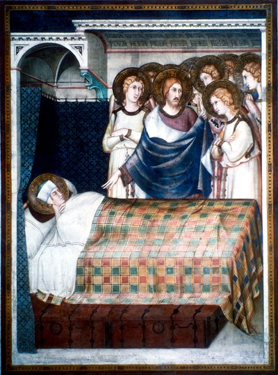 St Martins Dream, 1300-talet. av Simone Martini