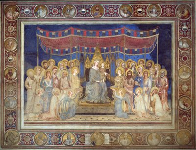 Majestät, 1315-1321 av Simone Martini di