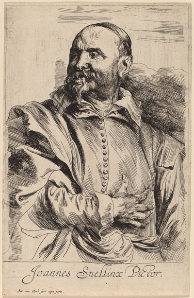 Jan Snellinx av Sir Anthony van Dyck