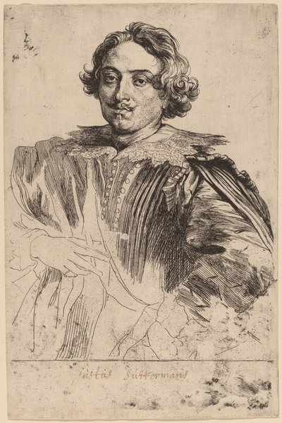 Justus Suttermans av Sir Anthony van Dyck
