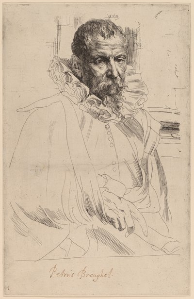 Pieter Bruegel den yngre av Sir Anthony van Dyck