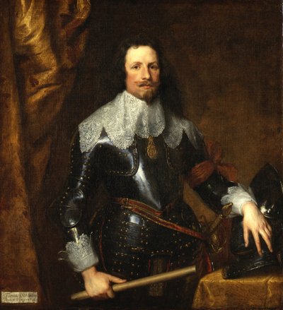 Porträtt av Thomas Franciskus av Savojen, prins av Carignano 1596-1656. av Sir Anthony van Dyck