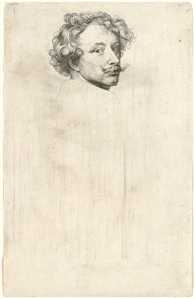 Självporträtt av Sir Anthony van Dyck