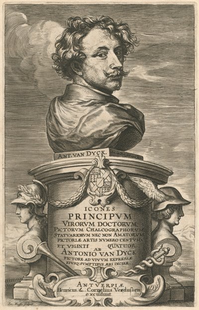Självporträtt av Sir Anthony van Dyck and Jacobus Neeffs
