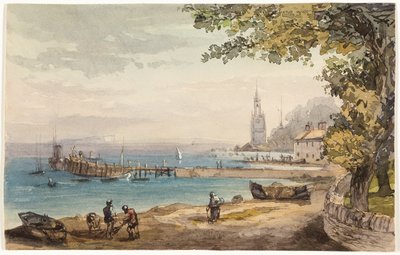 Utsikt från Hotel Swanaze, Indien av Sir Charles D