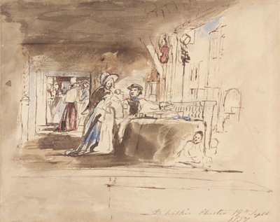 Shopping i raderna, Chester av Sir David Wilkie