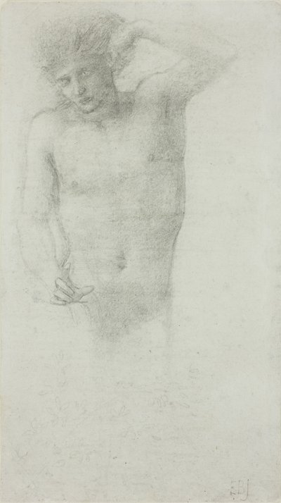 Naken man av Sir Edward Burne Jones