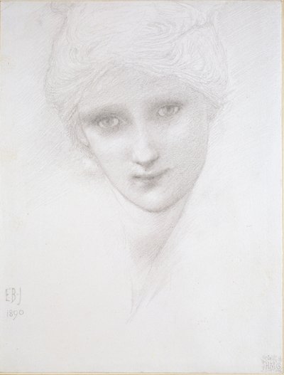 Chef för en kvinna, 1890 av Sir Edward Coley Burne Jones