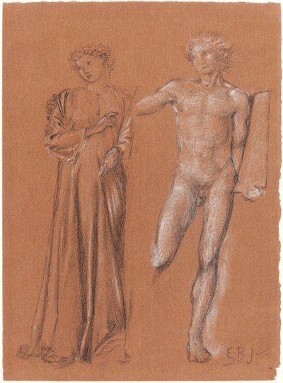 Orfeus och Eurydike av Sir Edward Coley Burne Jones