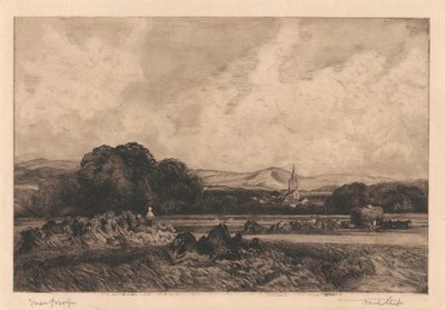 Cornfield Ivinghoe av Sir Frank Short