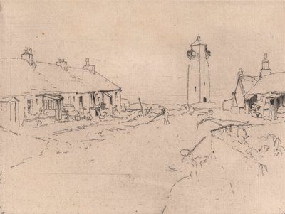 Southerness Light House av Sir Frank Short