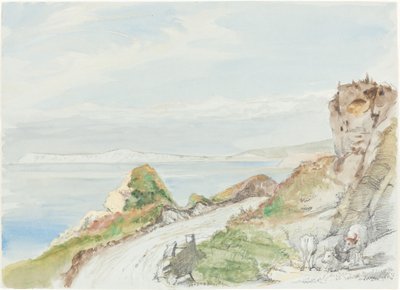Freshwater Bay, Isle of Wight av Sir George Hayter
